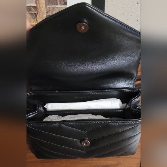 SOLD - YSL Toy Loulou in Black on Black - Picture 5 of 16